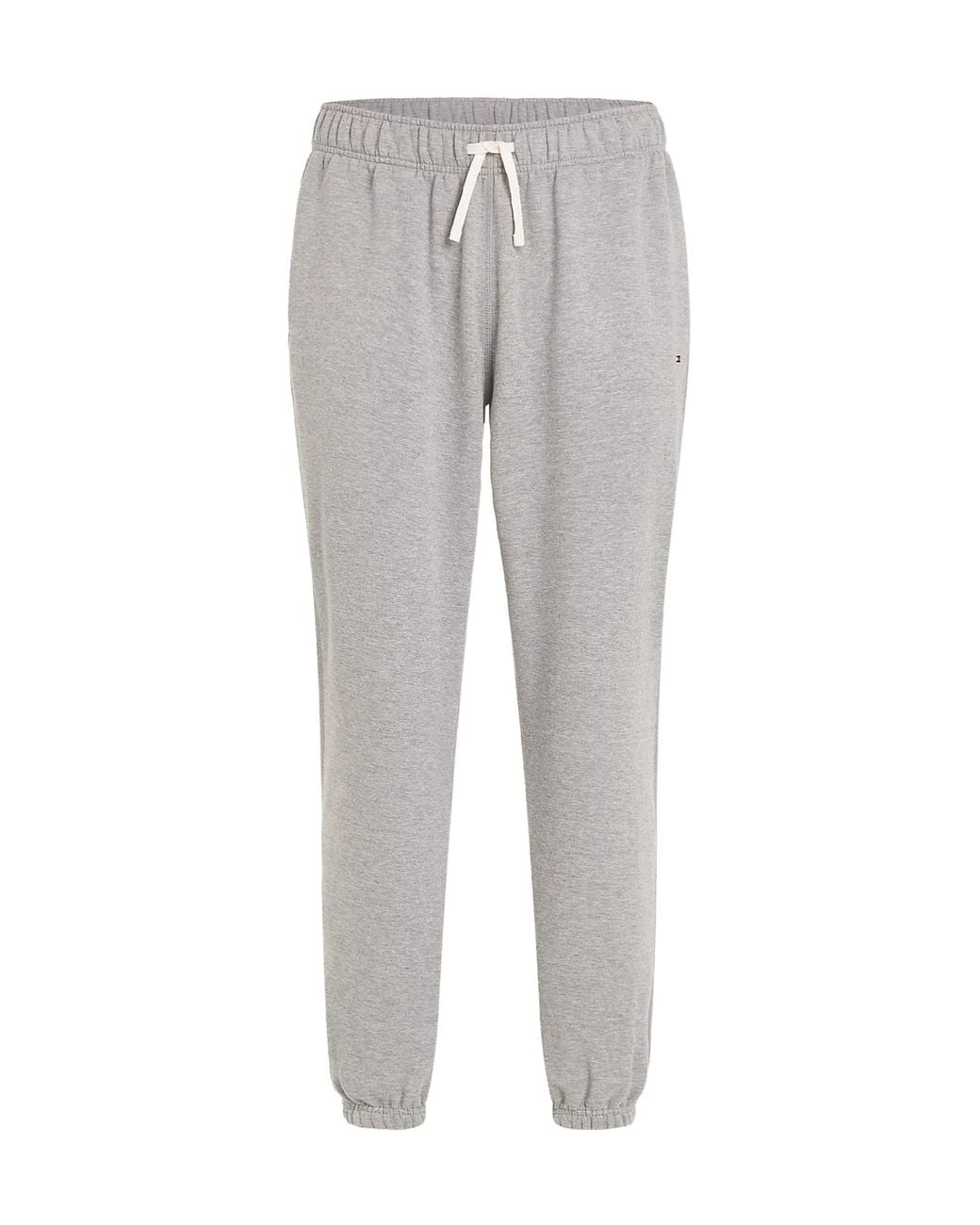 Tommy Hilfiger Gray Cuffed Leg Fleece Joggers for men