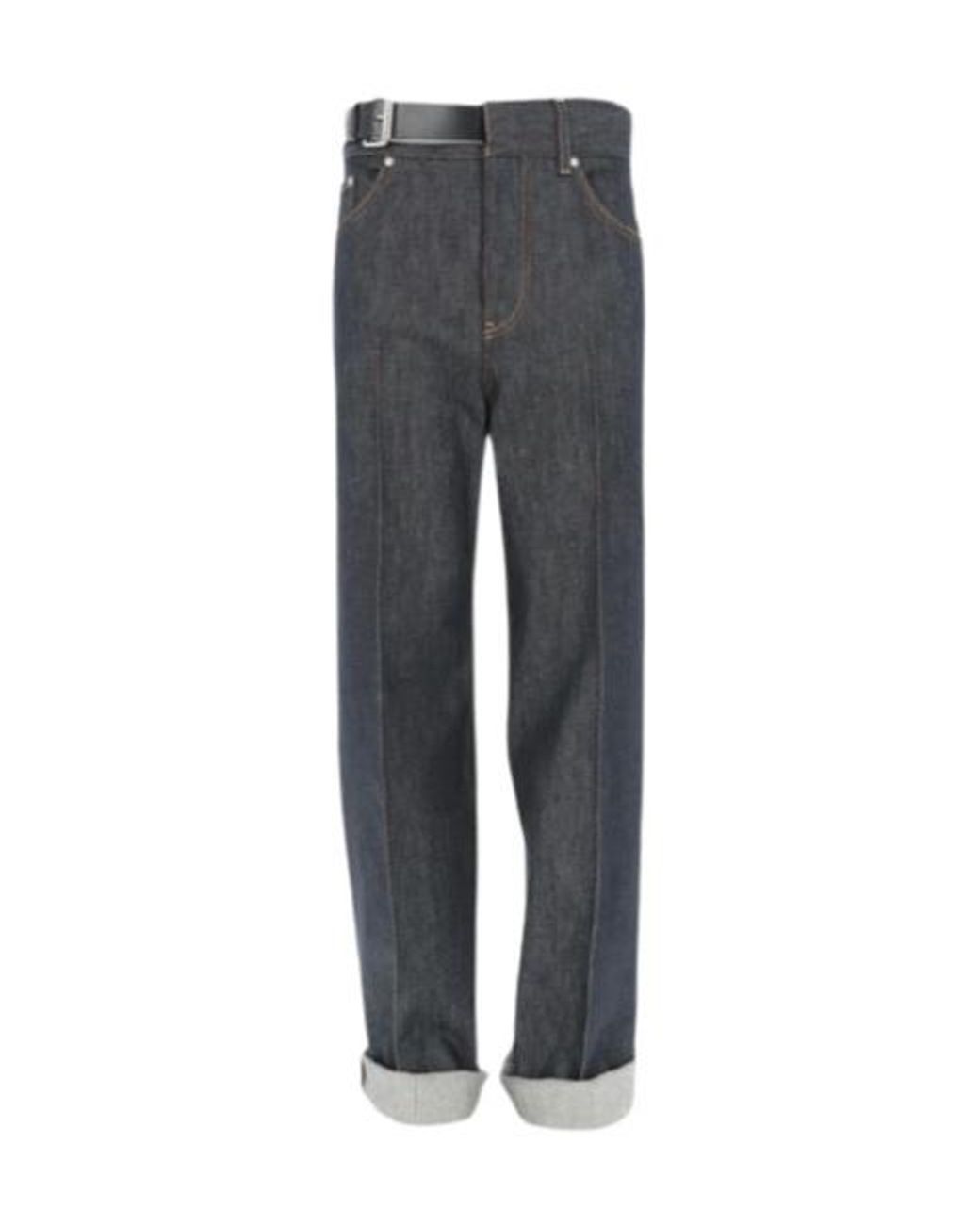 Stella McCartney Gray Belt Jeans