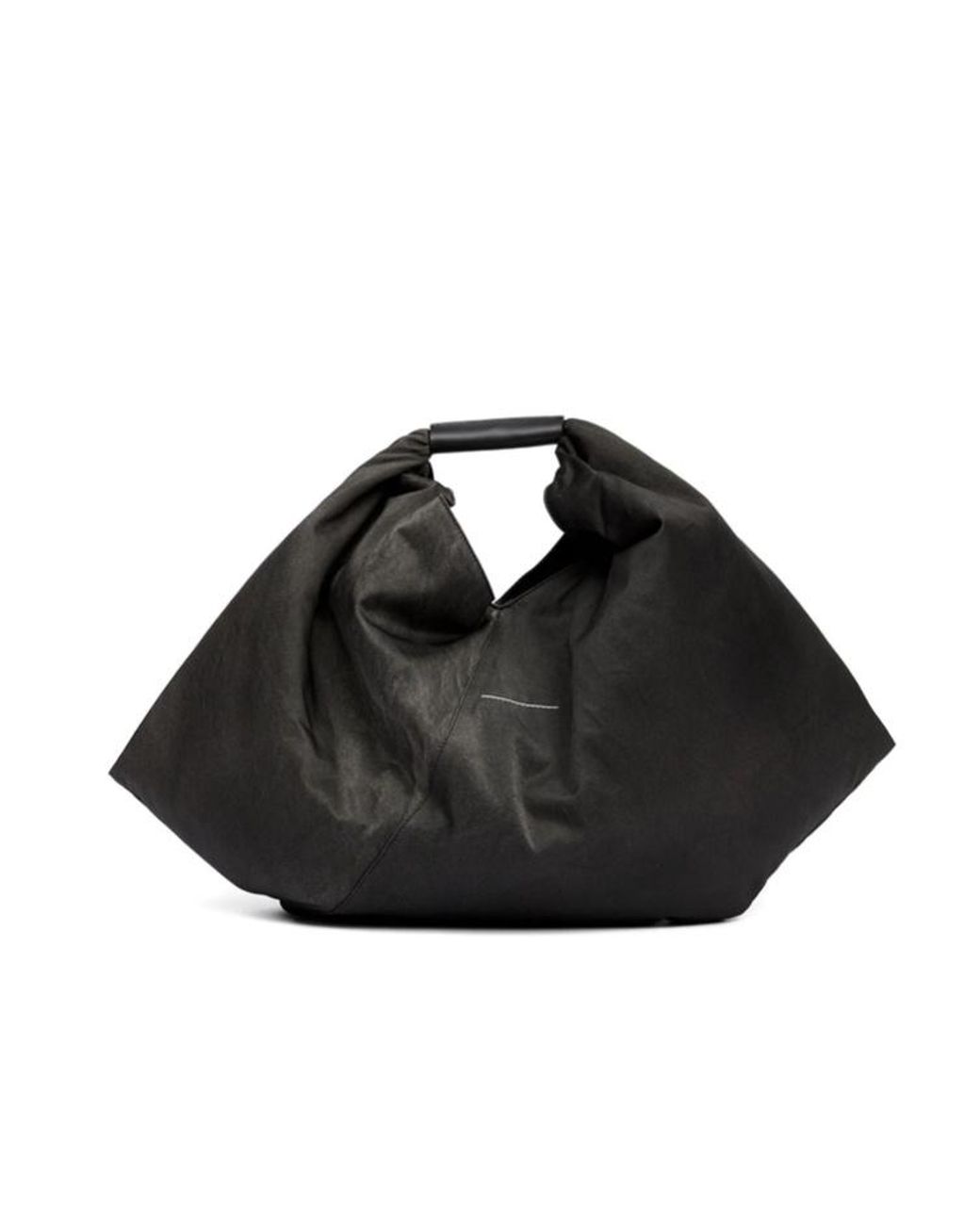 MM6 by Maison Margiela Brown Japanese Draped Tote Bag