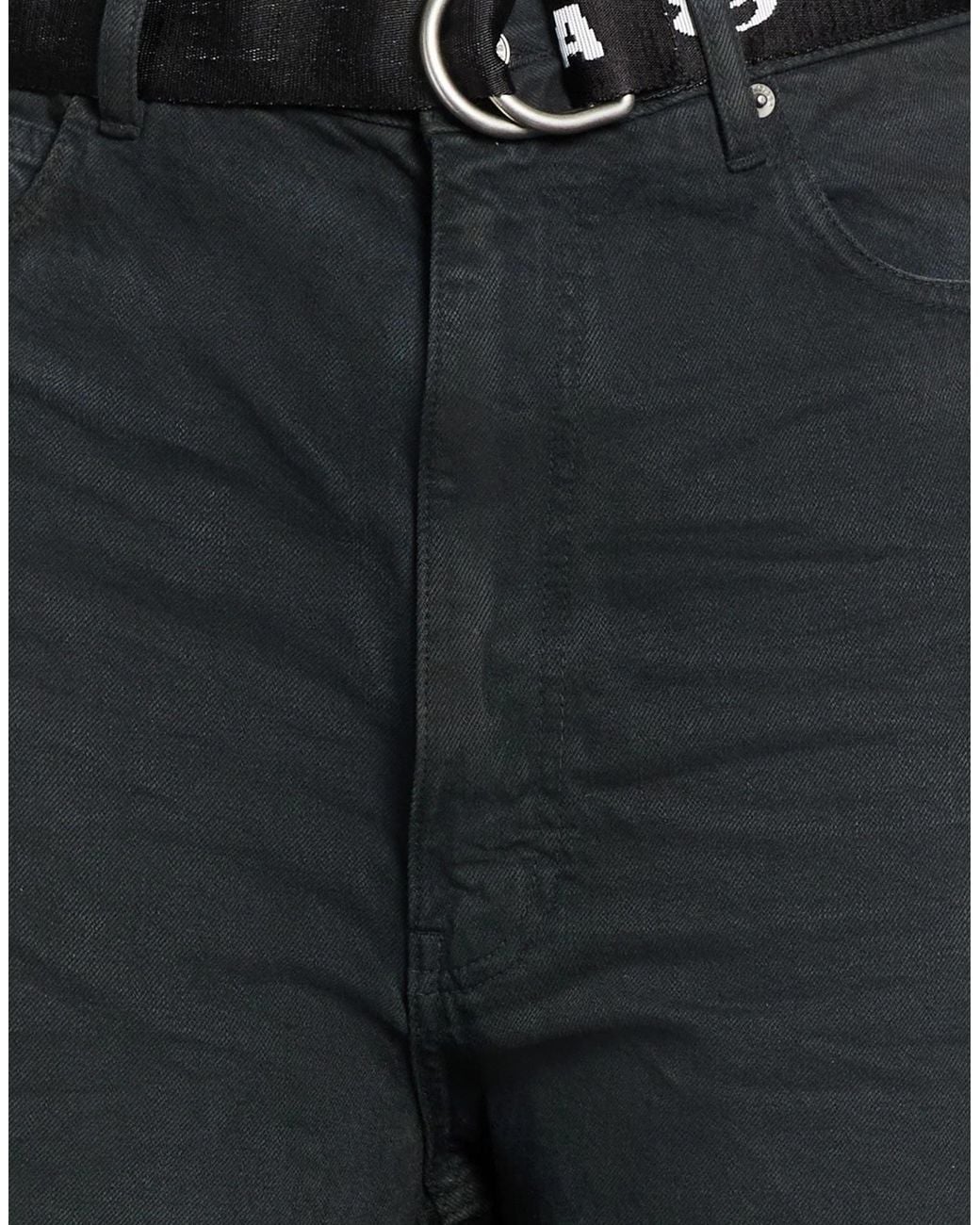 Balenciaga Black Denim Shorts
