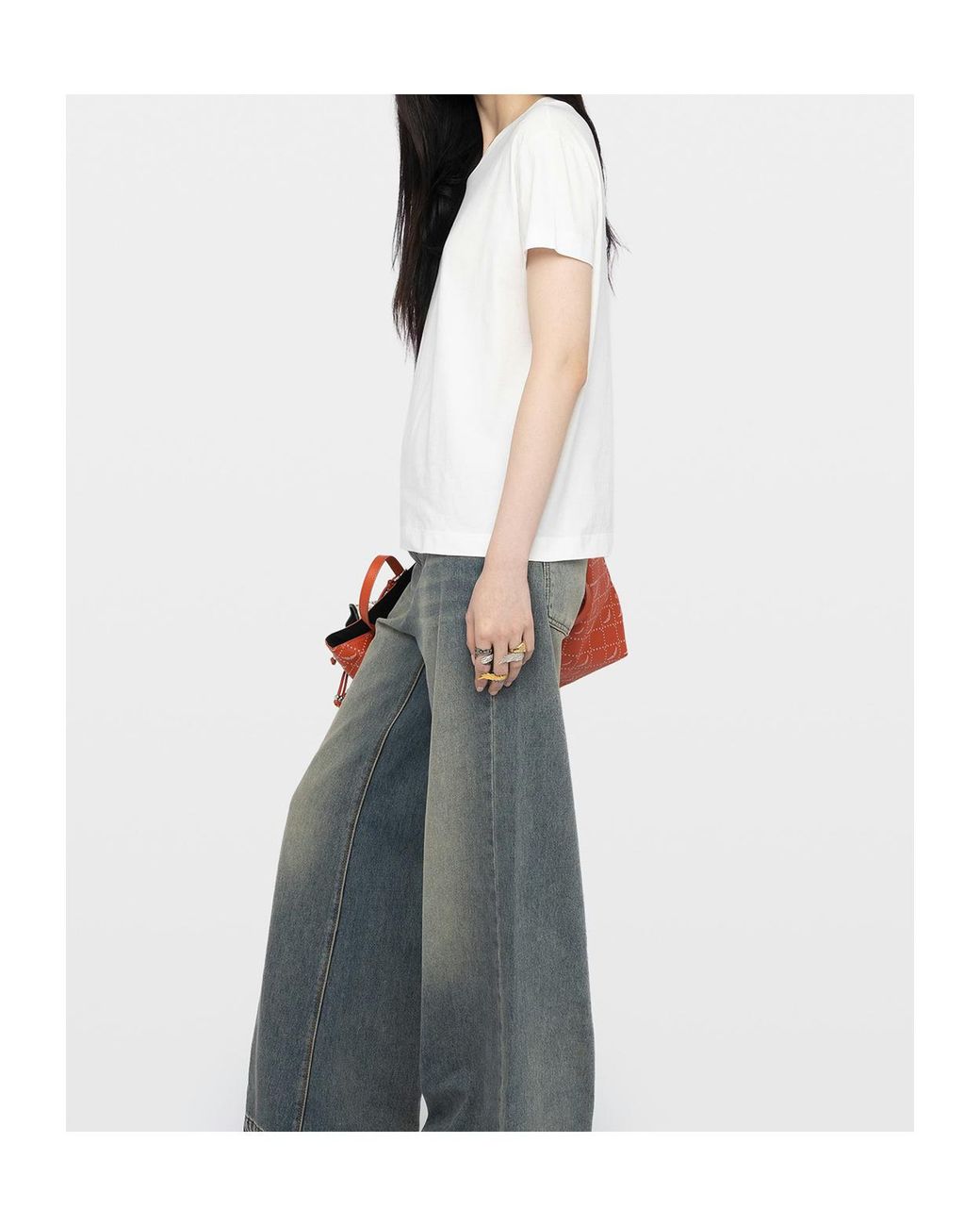 Zadig & Voltaire White Suzan Hc Embellished T-Shirt