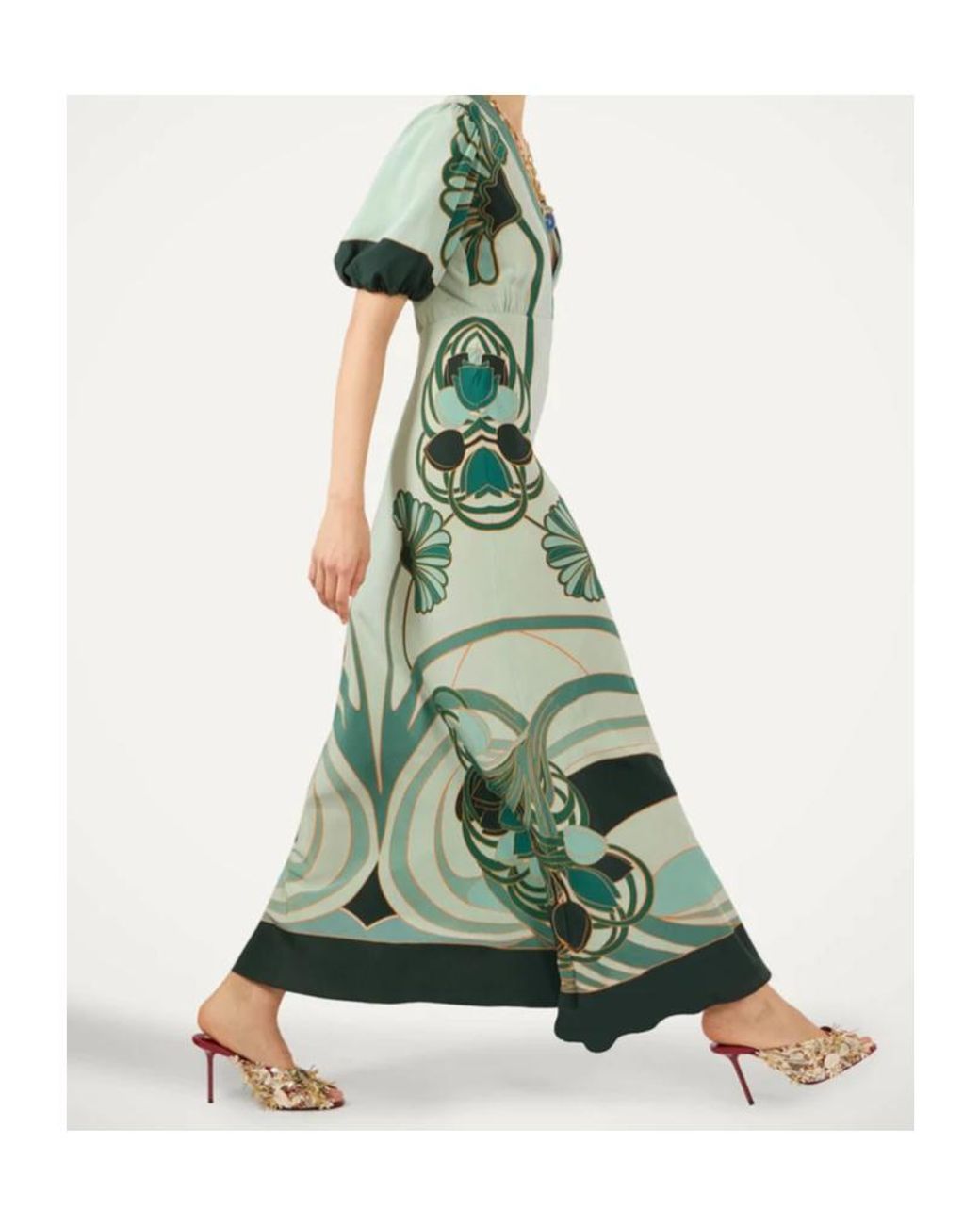 LaDoubleJ Green La Doublej Marlene Dress