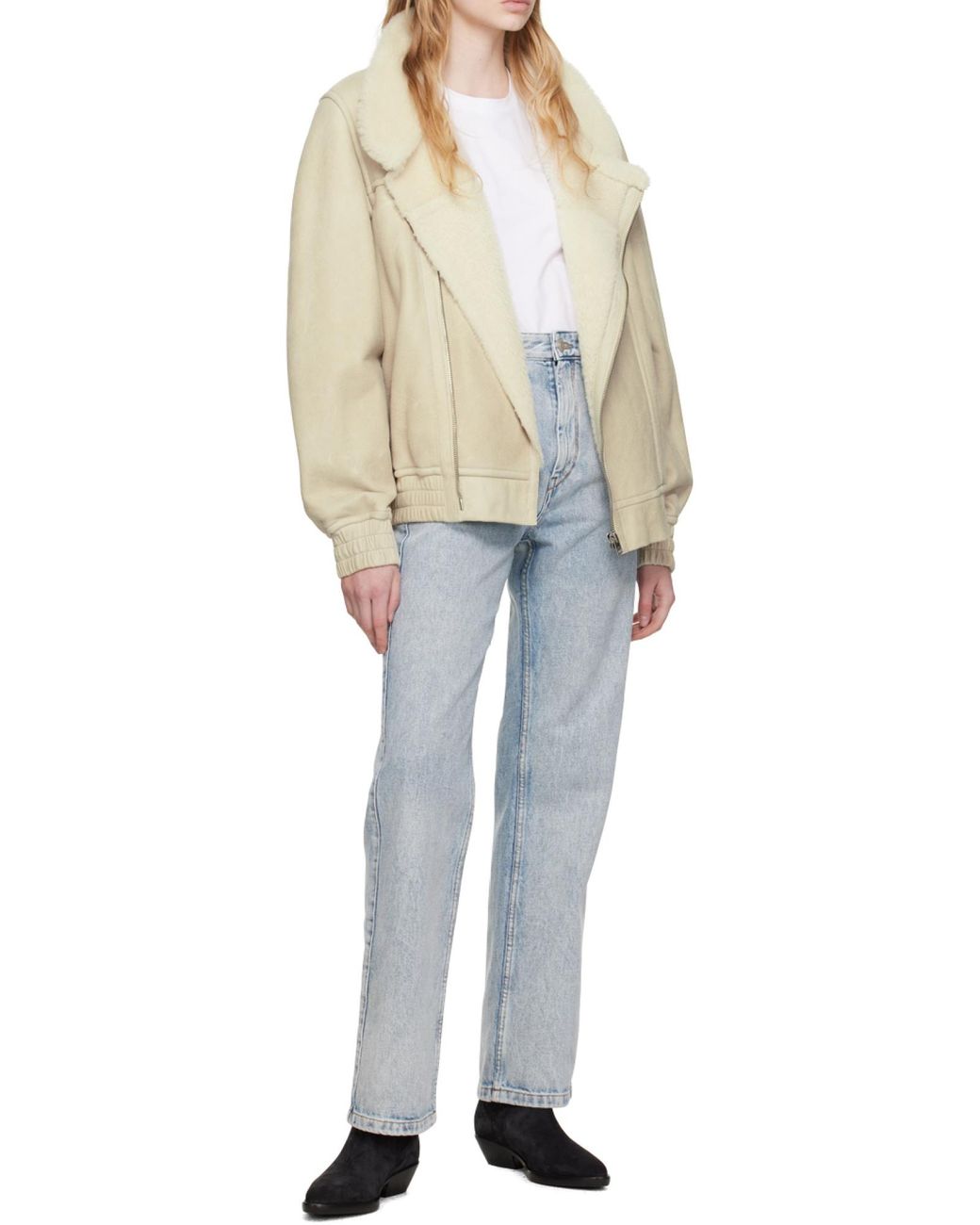 Isabel Marant White Vidal Logo Printed T-Shirt