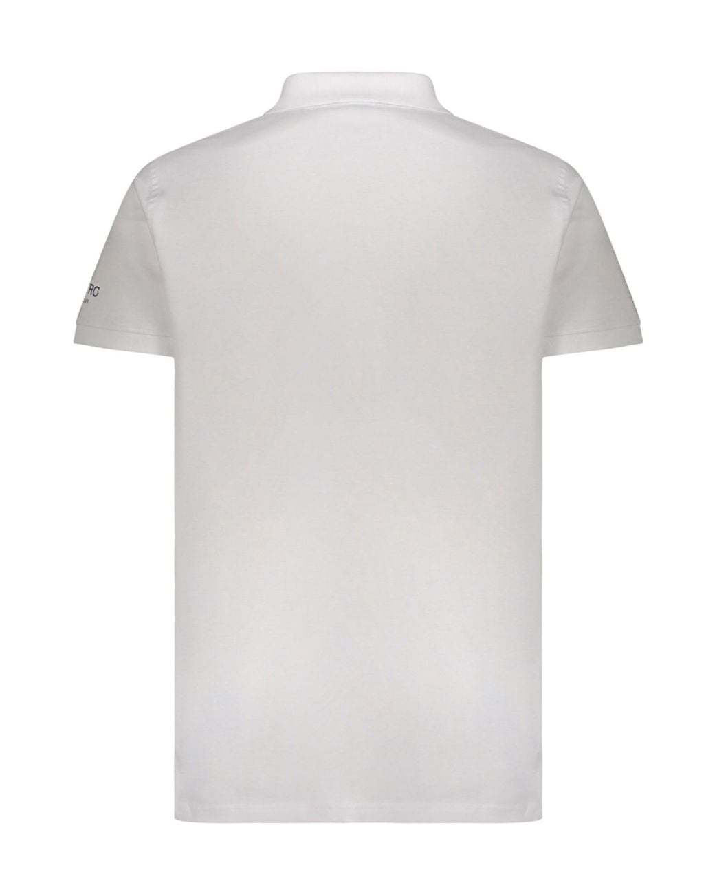 Iceberg White Logo Short-Sleeve Polo Shirt for men