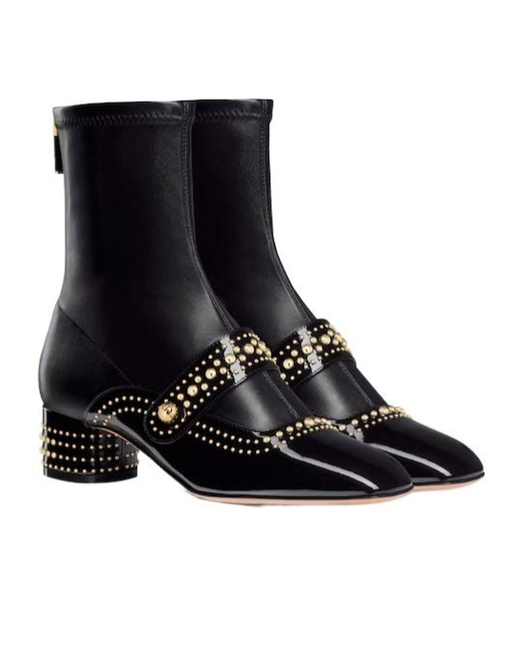 Dior Black Belle-D Heeled Ankle Boot