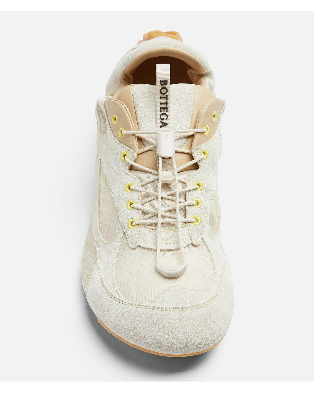 Bottega Veneta White Orbit Flash Sneakers for men