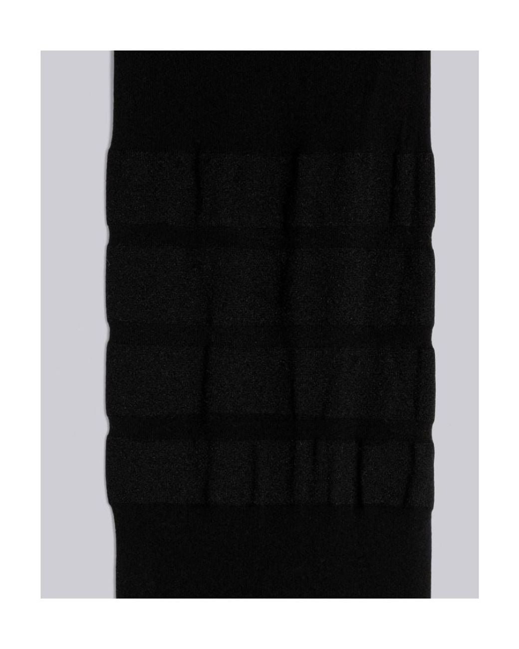 Thom Browne Black Self-Tie Bow Tie