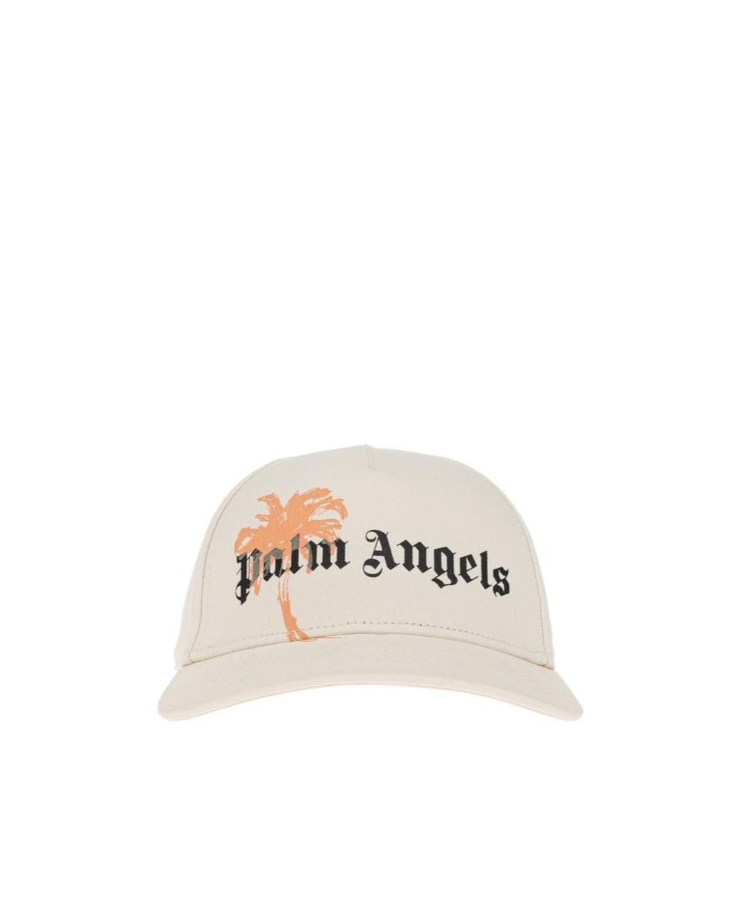 Palm Angels White Logo Hat for men