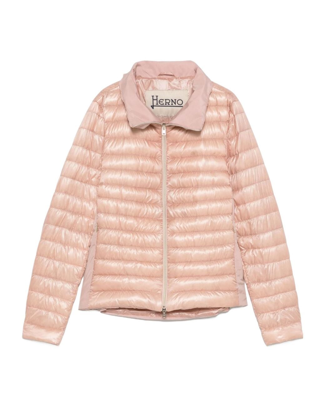Herno Pink Quilted Puffer Jacket