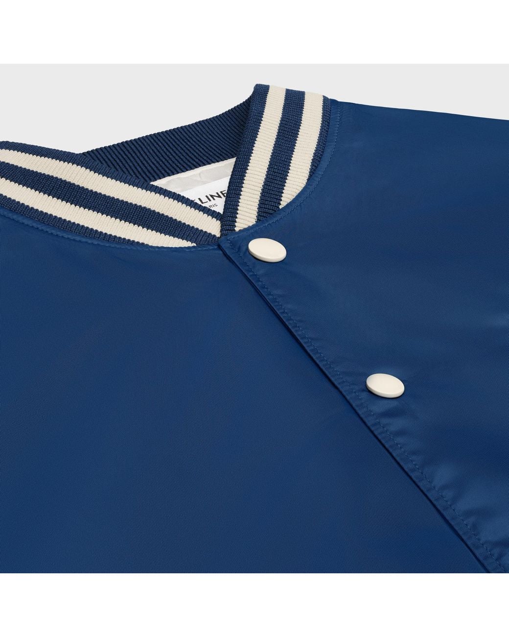 Céline Blue Loose Teddy Jacket for men