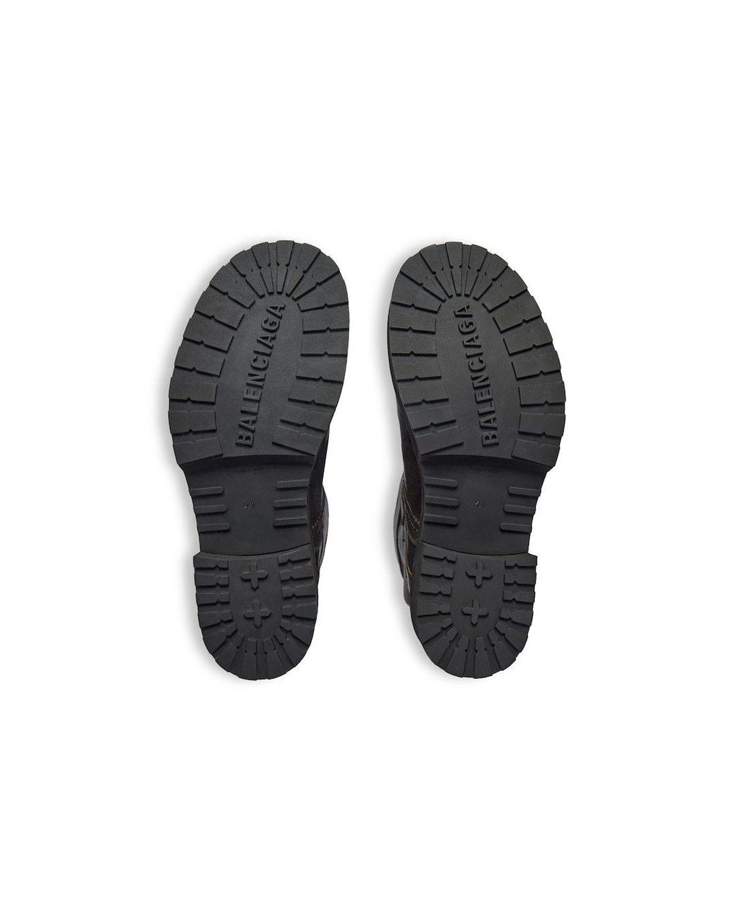 Balenciaga Black Venom Buckled-Strap Boots for men