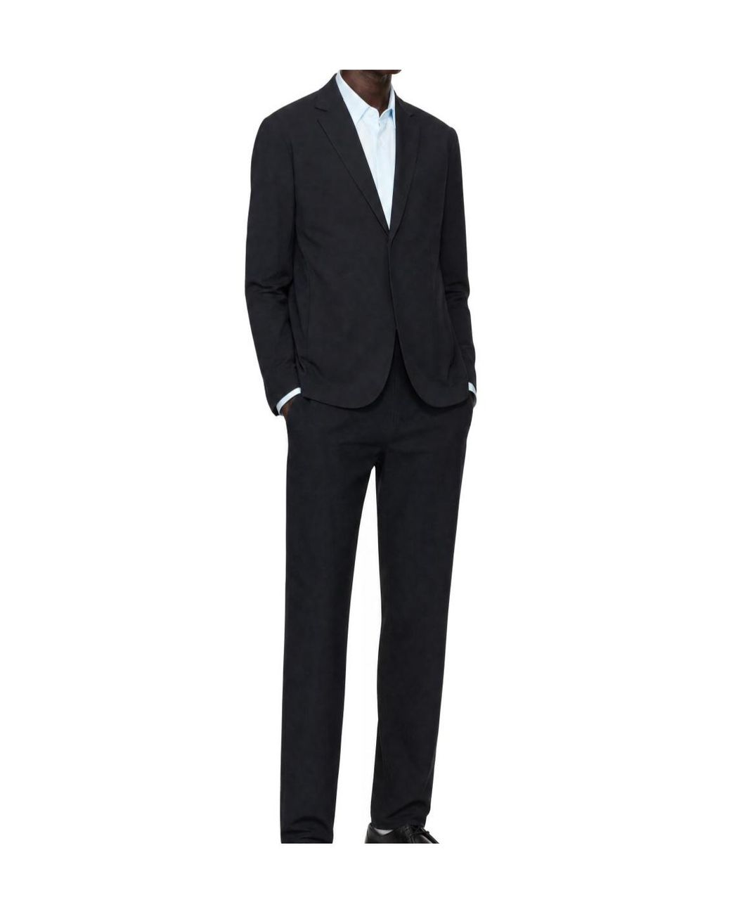 Veilance Black Single-Breasted Blazer for men