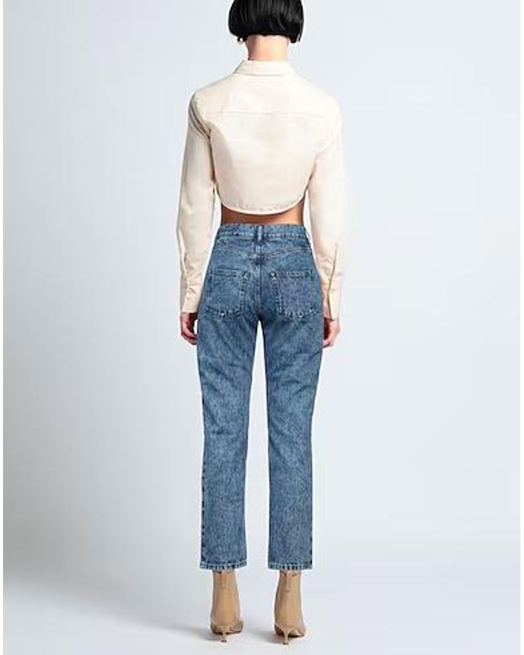 Isabel Marant Blue Denim Trousers