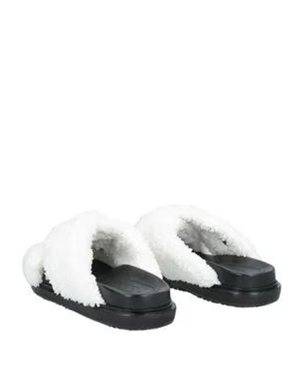 Marni White Plain Colour Sandals