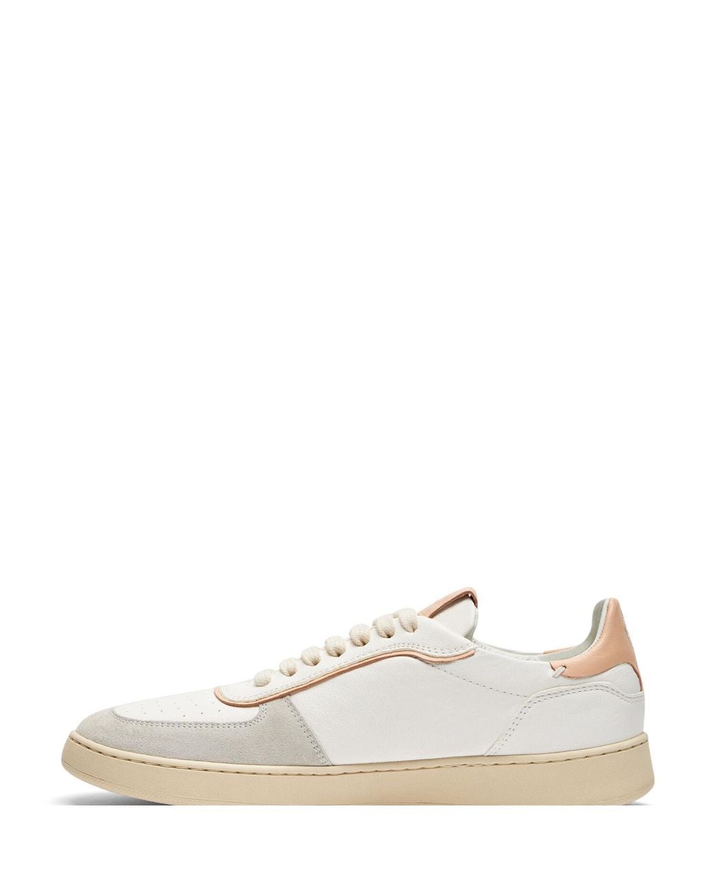 Stuart Weitzman White Sw Derby Leather Sneakers