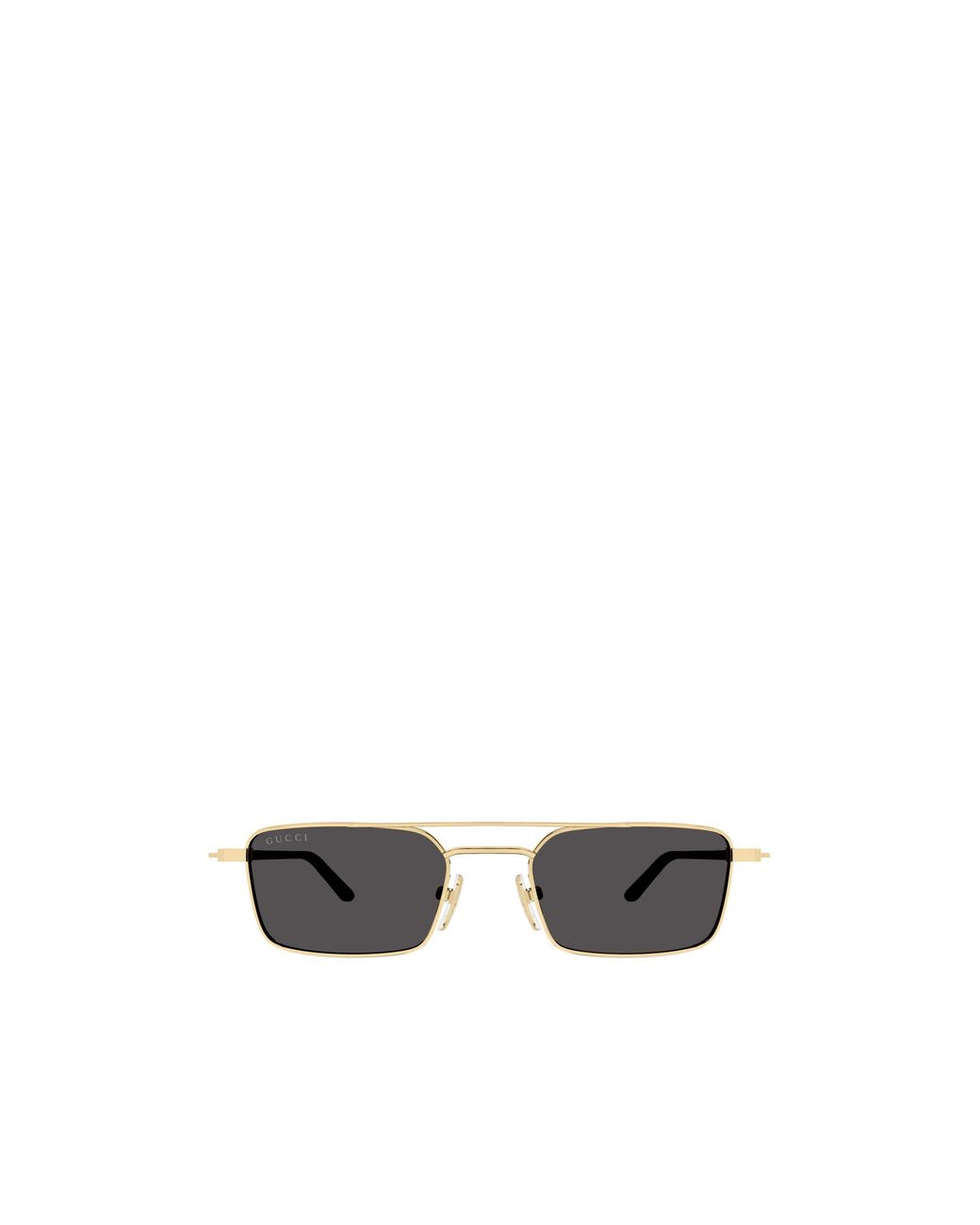 Gucci White Rectangle Sunglasses for men