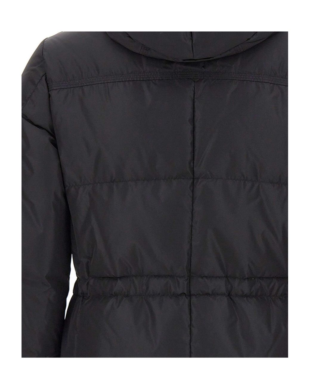 Peuterey Black Aiptek Nbe Hooded Down Jacket for men