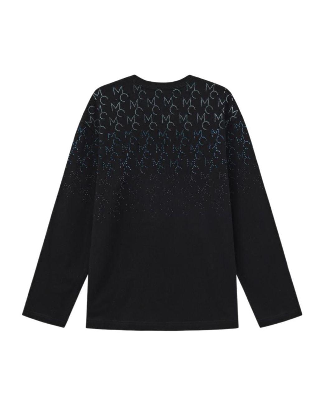 Marissa Chiara Black Long-Sleeved T-Shirt for men