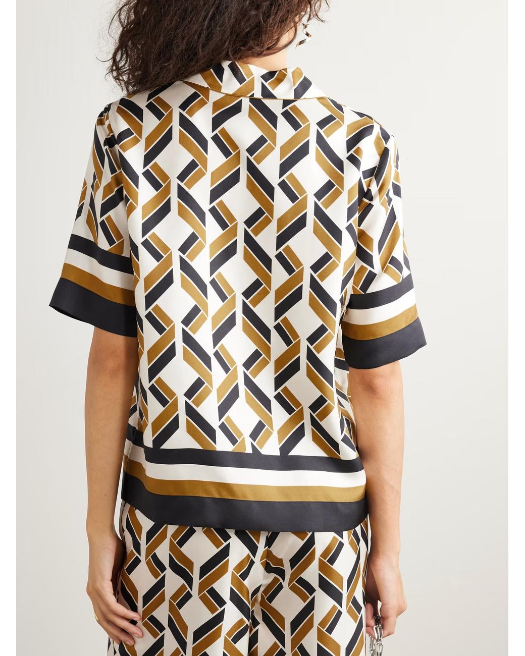 Eres Black Sonore Printed Shirt
