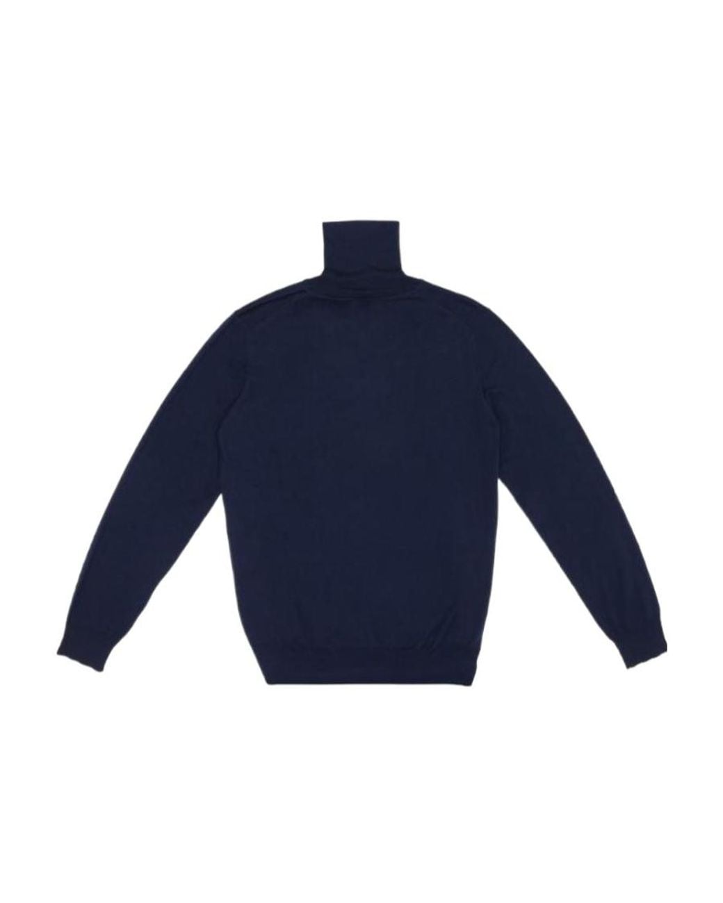 Ferragamo Blue High-Necked Sweater for men