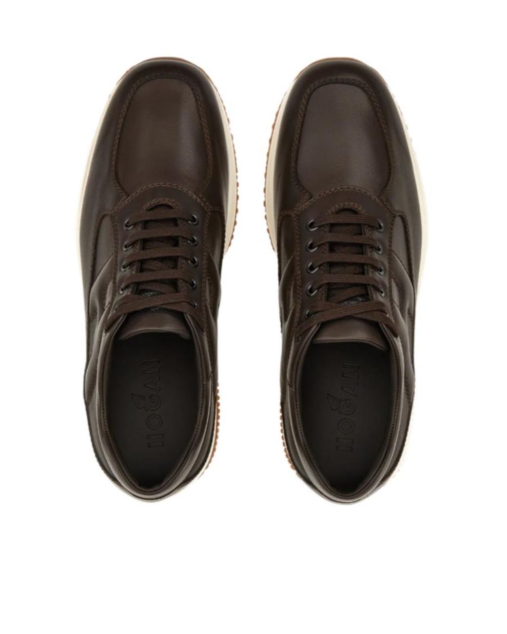 Hogan Black Interactive Lace-Up Sneakers for men
