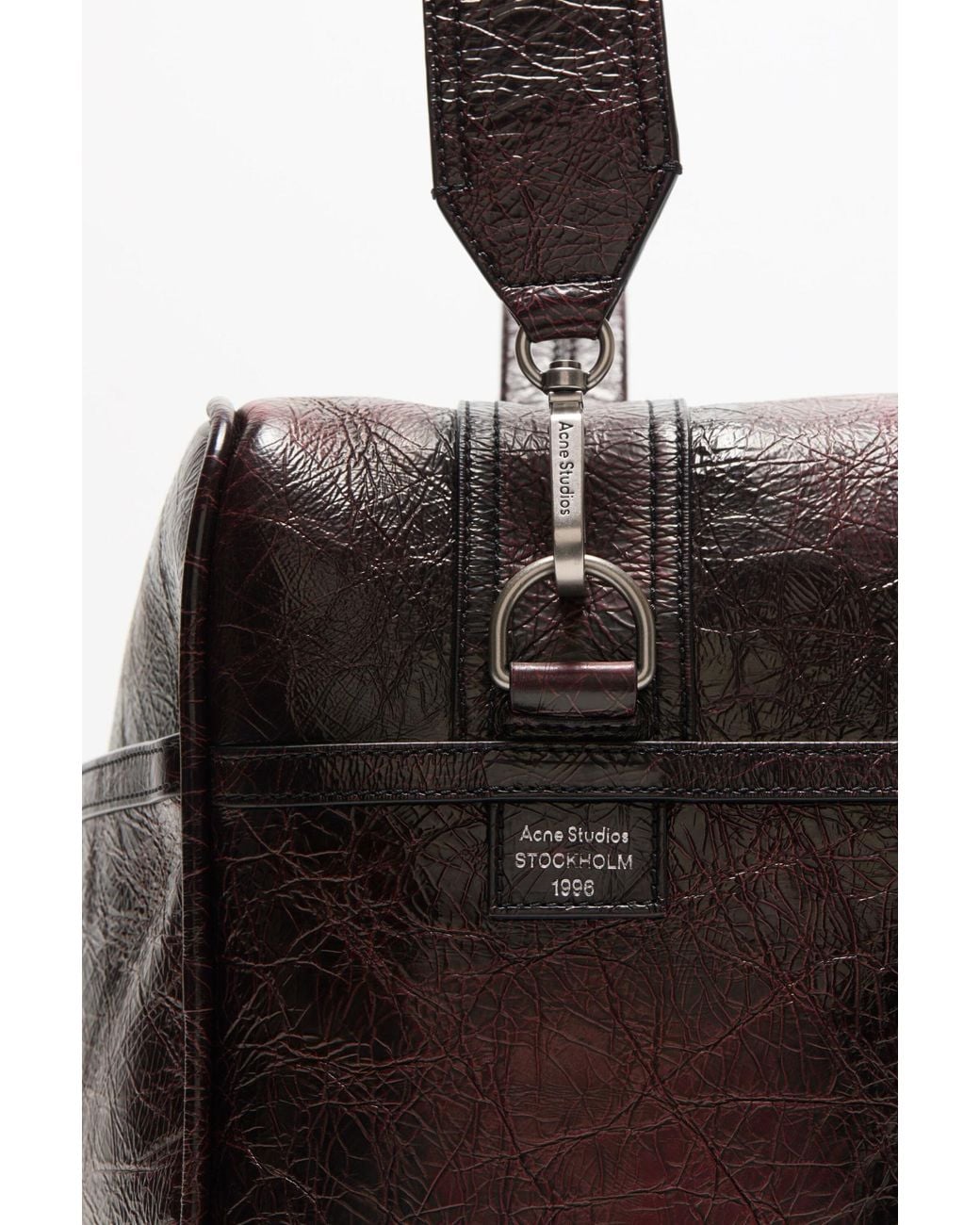 Acne Brown Camero Duffle Bag