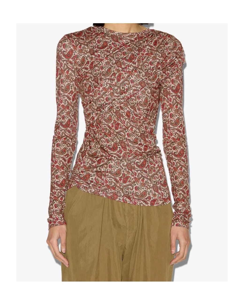 Isabel Marant Brown Dressi Top