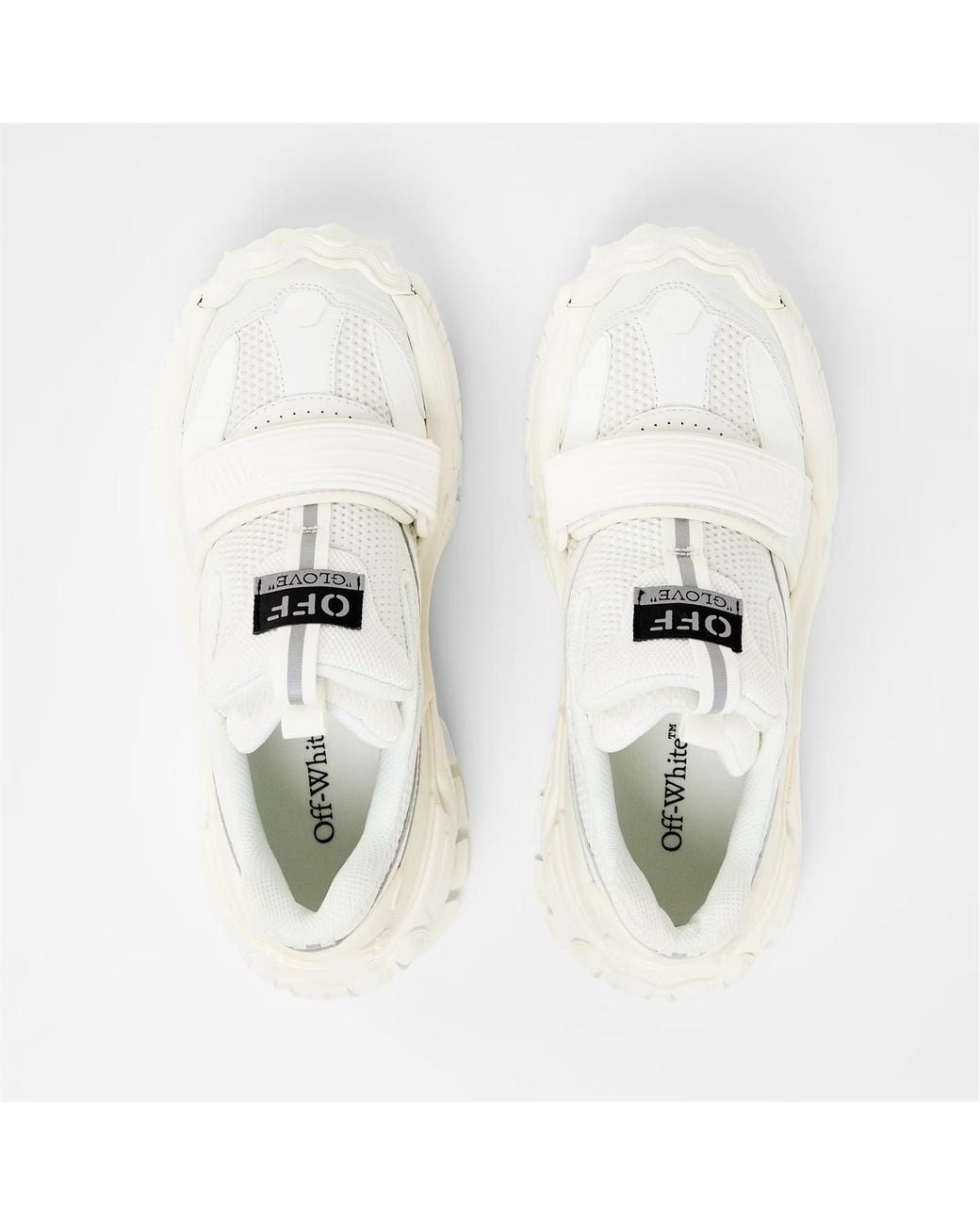 Off-White c/o Virgil Abloh White Glove Slip On Sneakers for men