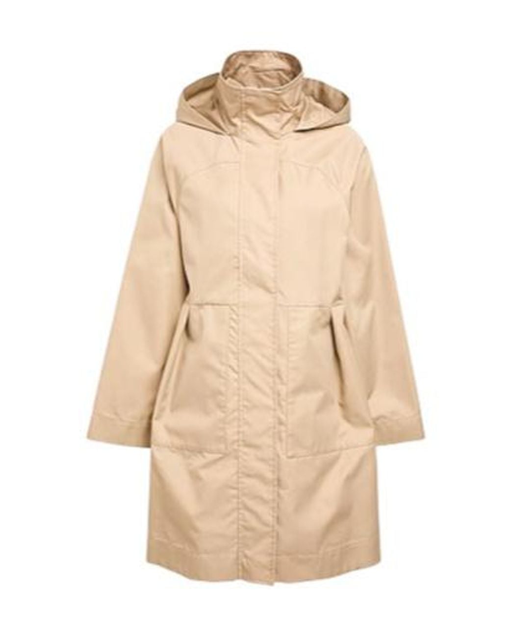 MAX&Co. Natural Long-Sleeve Parka