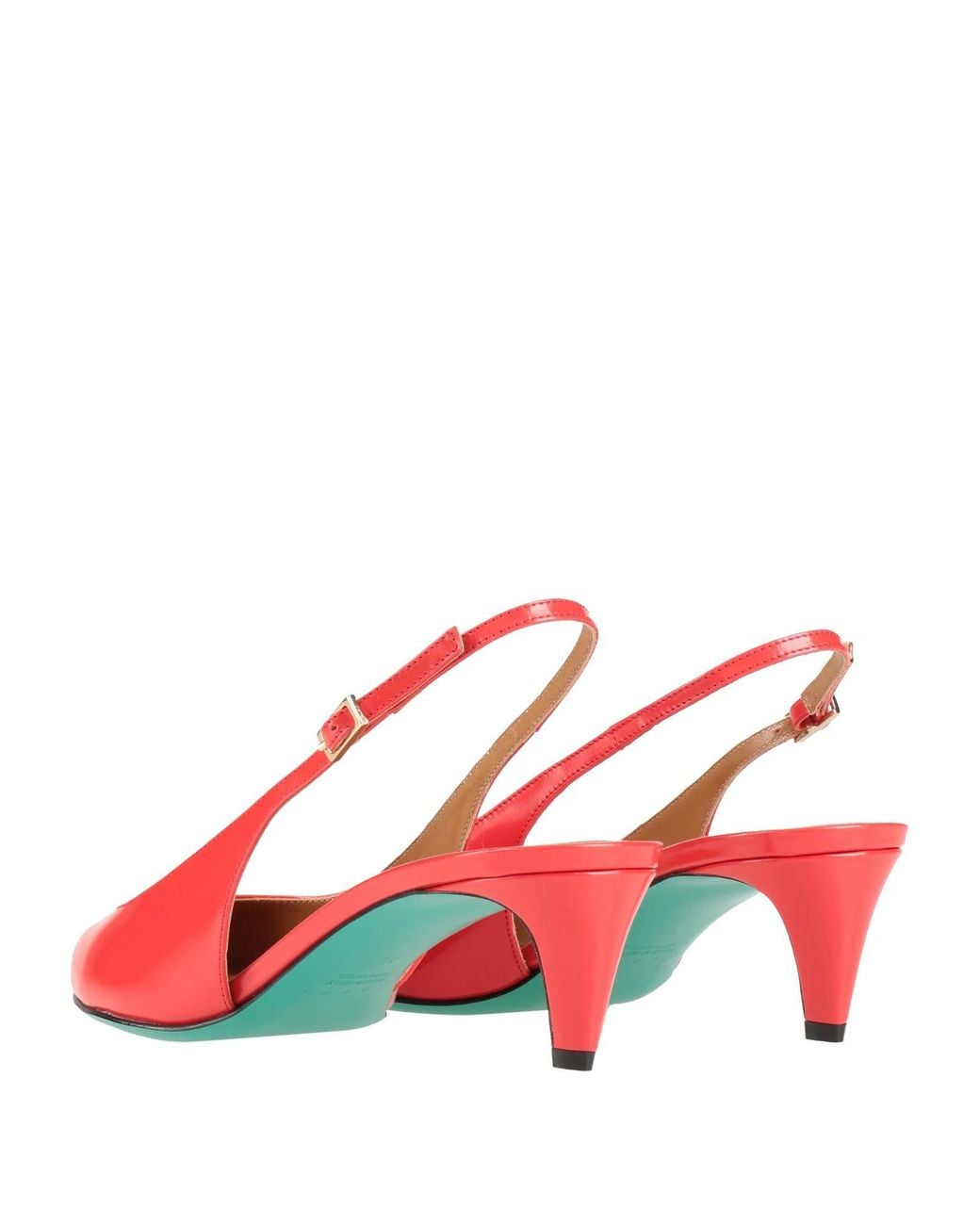 Marni Red Pointed-Toe Stiletto Heels