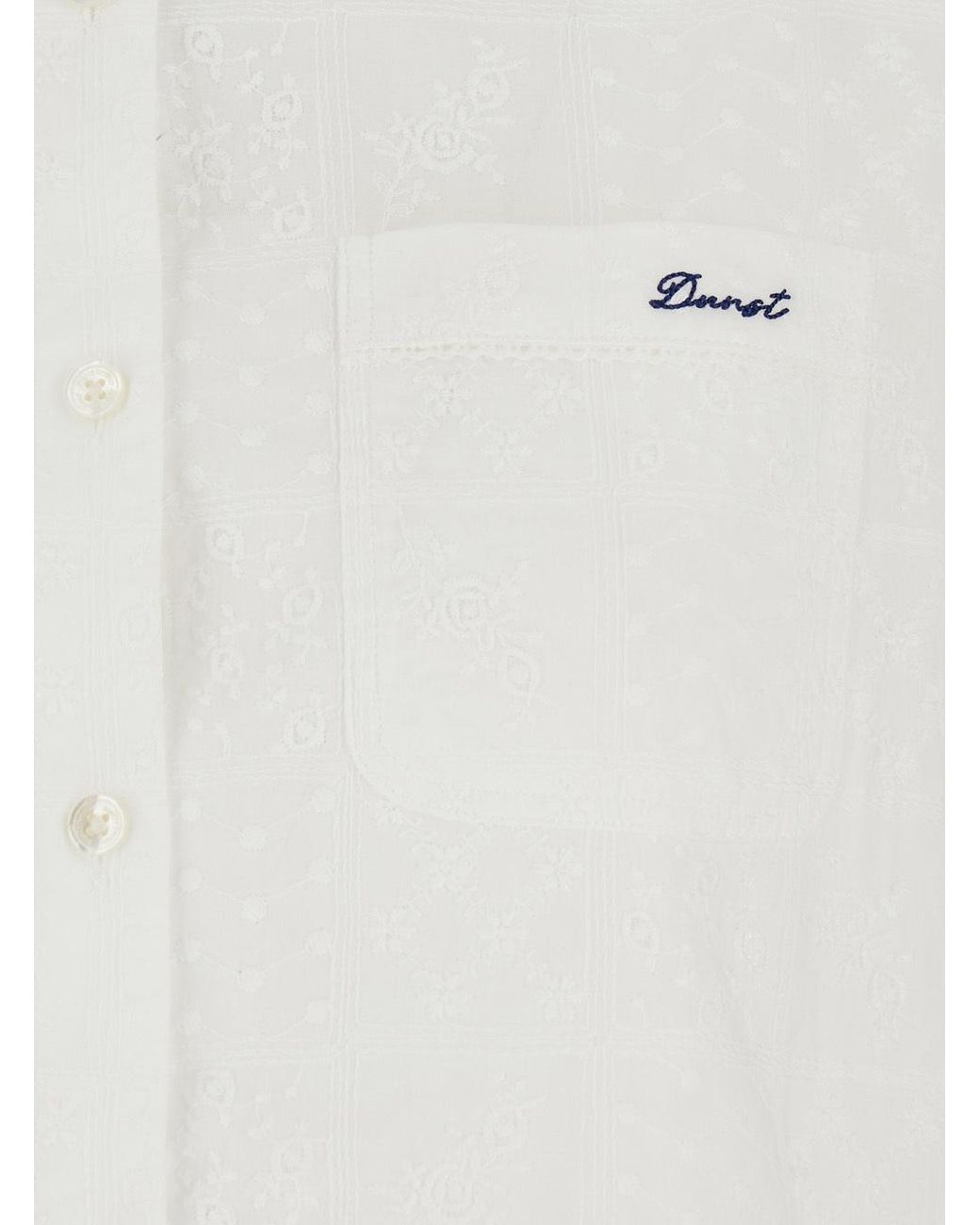 DUNST White Short Sleeve Shirt