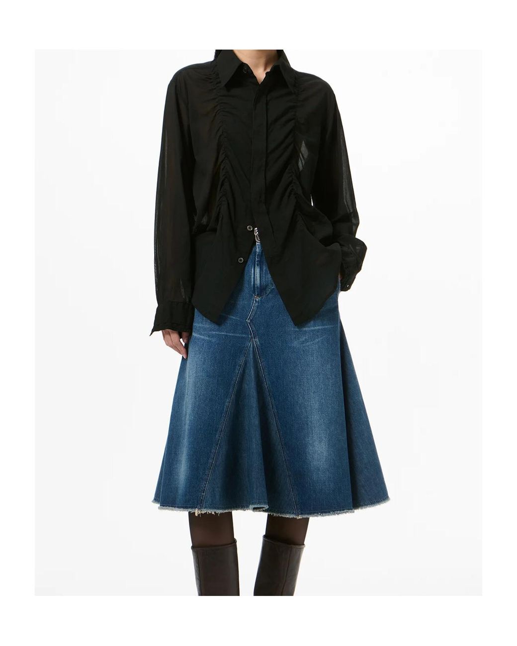 Our Legacy Black Jumble Shirt