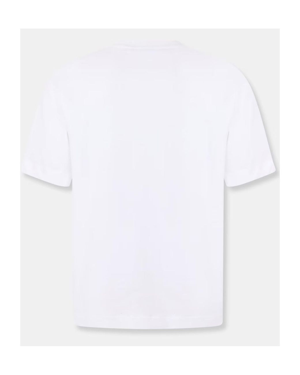 Off-White c/o Virgil Abloh White Logo Crew Neck T-Shirt for men