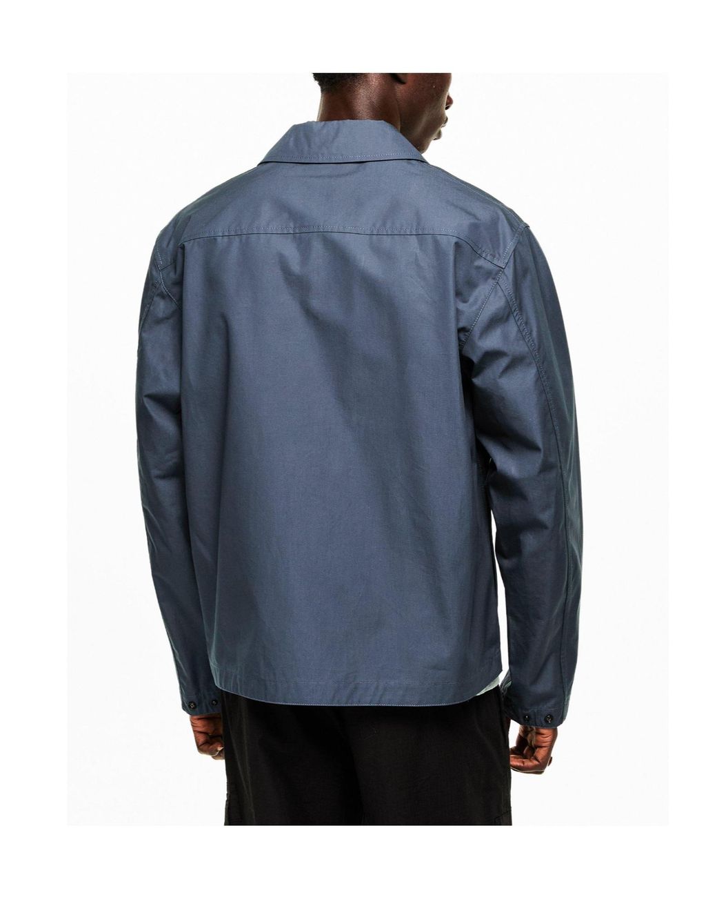 Stone Island Blue Minimal Outerwear for men