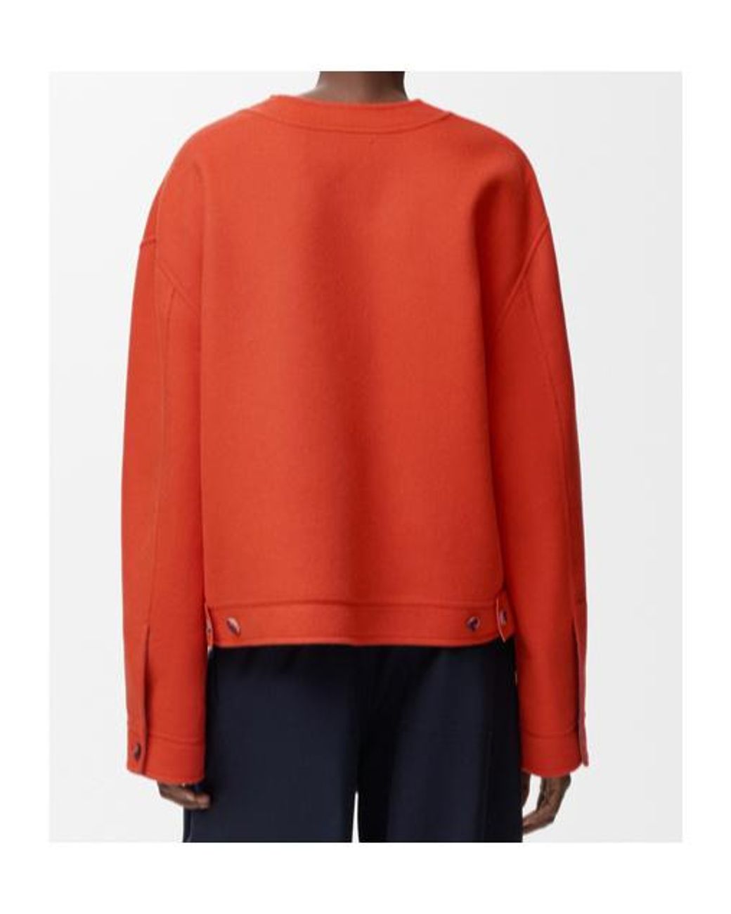 Loewe Red Long Sleeve Jacket