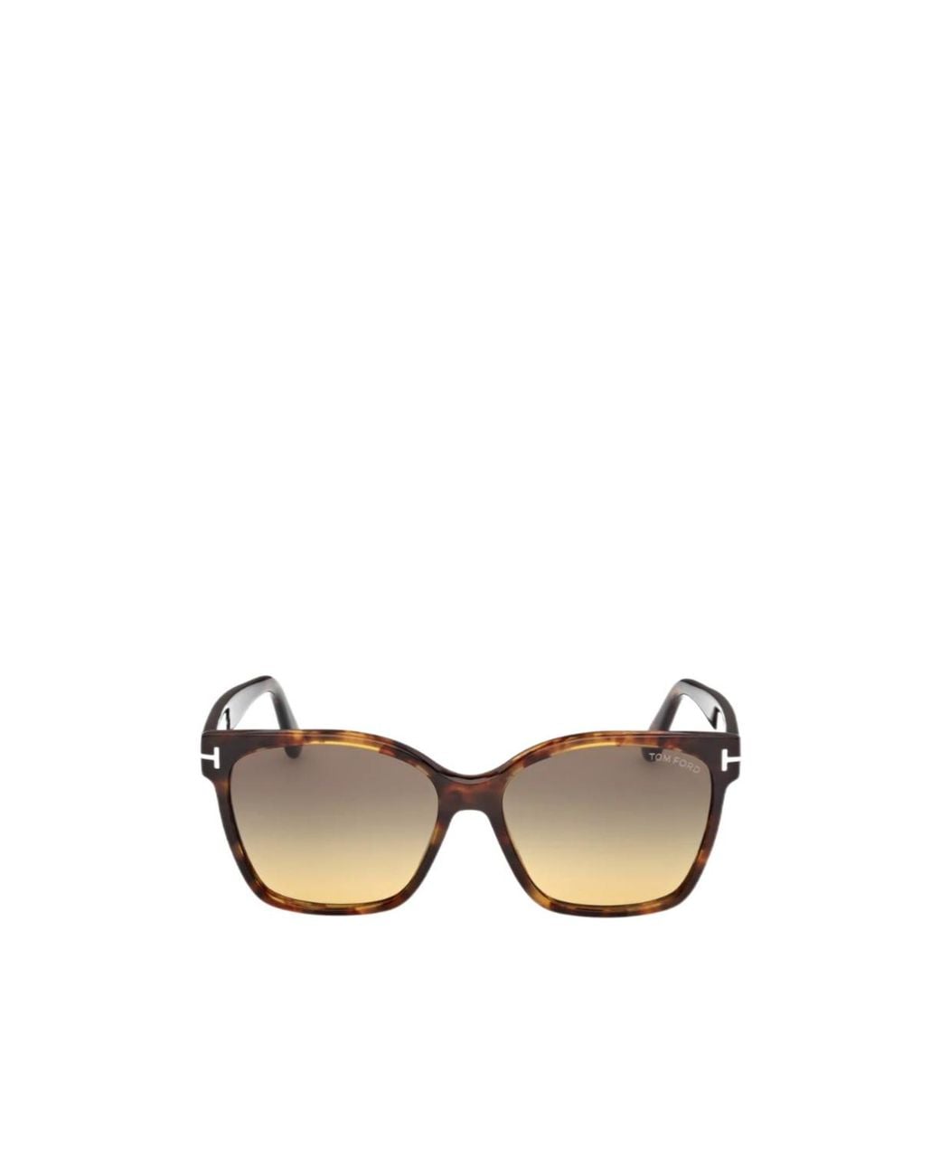 Tom Ford Metallic Eyewear Butterfly Frame Sunglasses