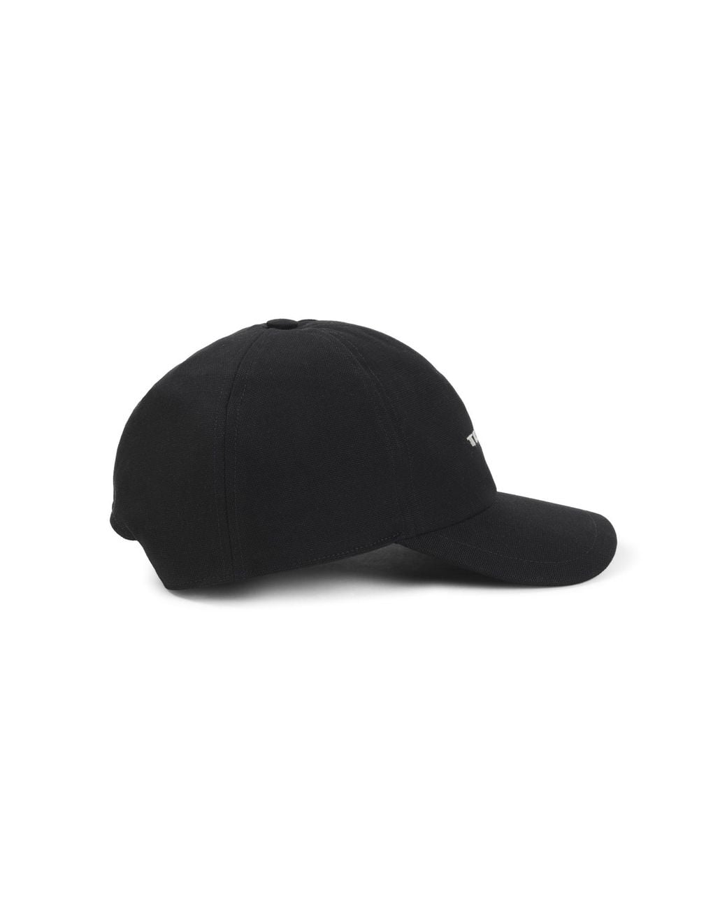 Rick Owens Black Tower Logo Baseball Cap for men