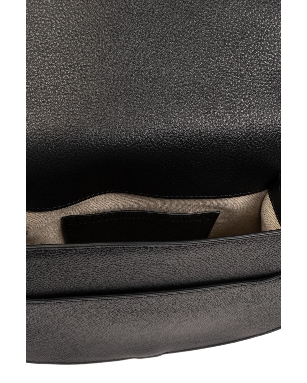 Chloé Black Chloé Marcie Saddle Crossbody Bag