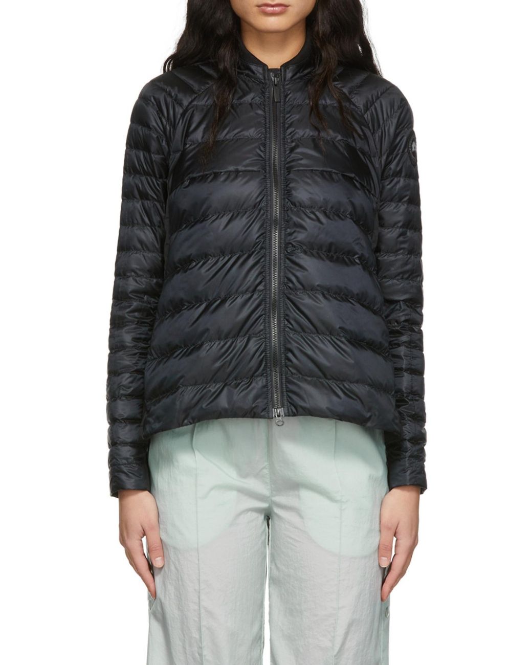Canada Goose Black Quilted Down Jacket