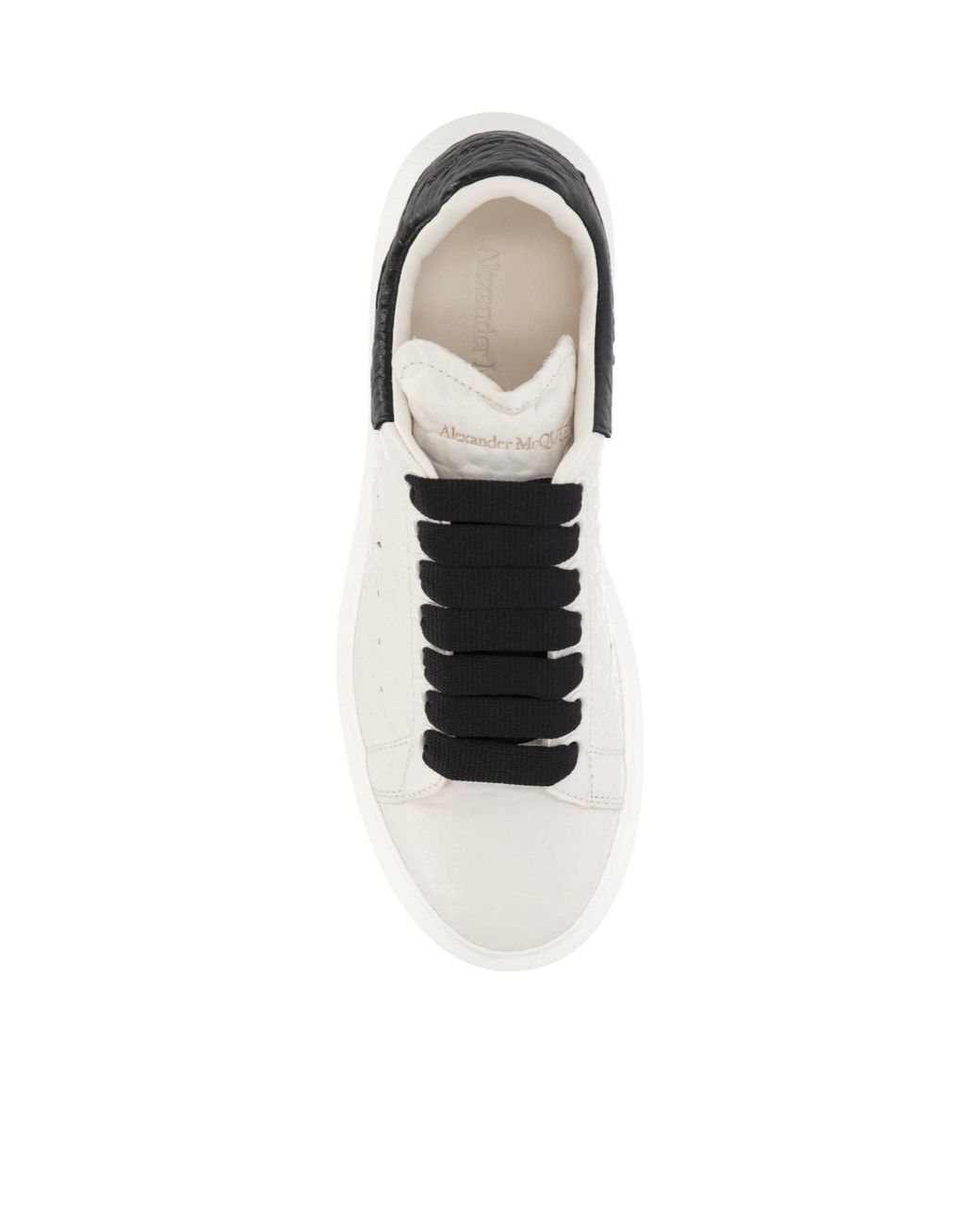McQueen Natural Oversized Low-Top Sneakers