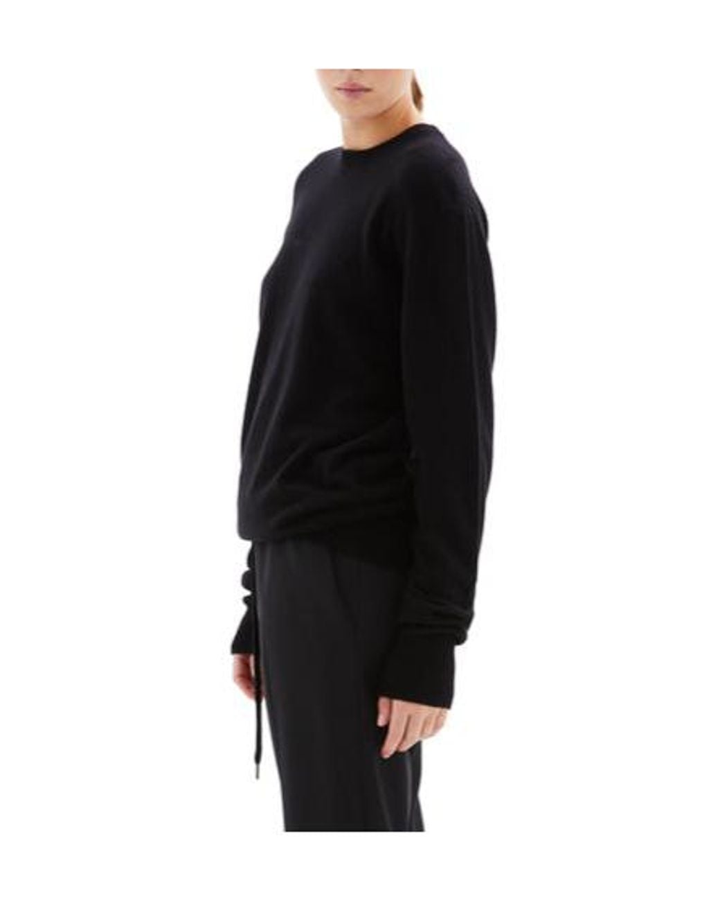 Jil Sander Black Cashmere Jumper