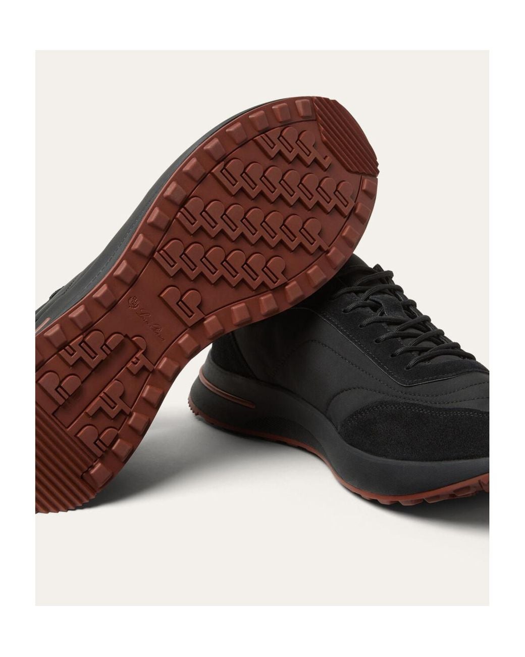 Weekend Walk Loro Piana Week End Walk Sneakers in Black for Men | Lyst UK