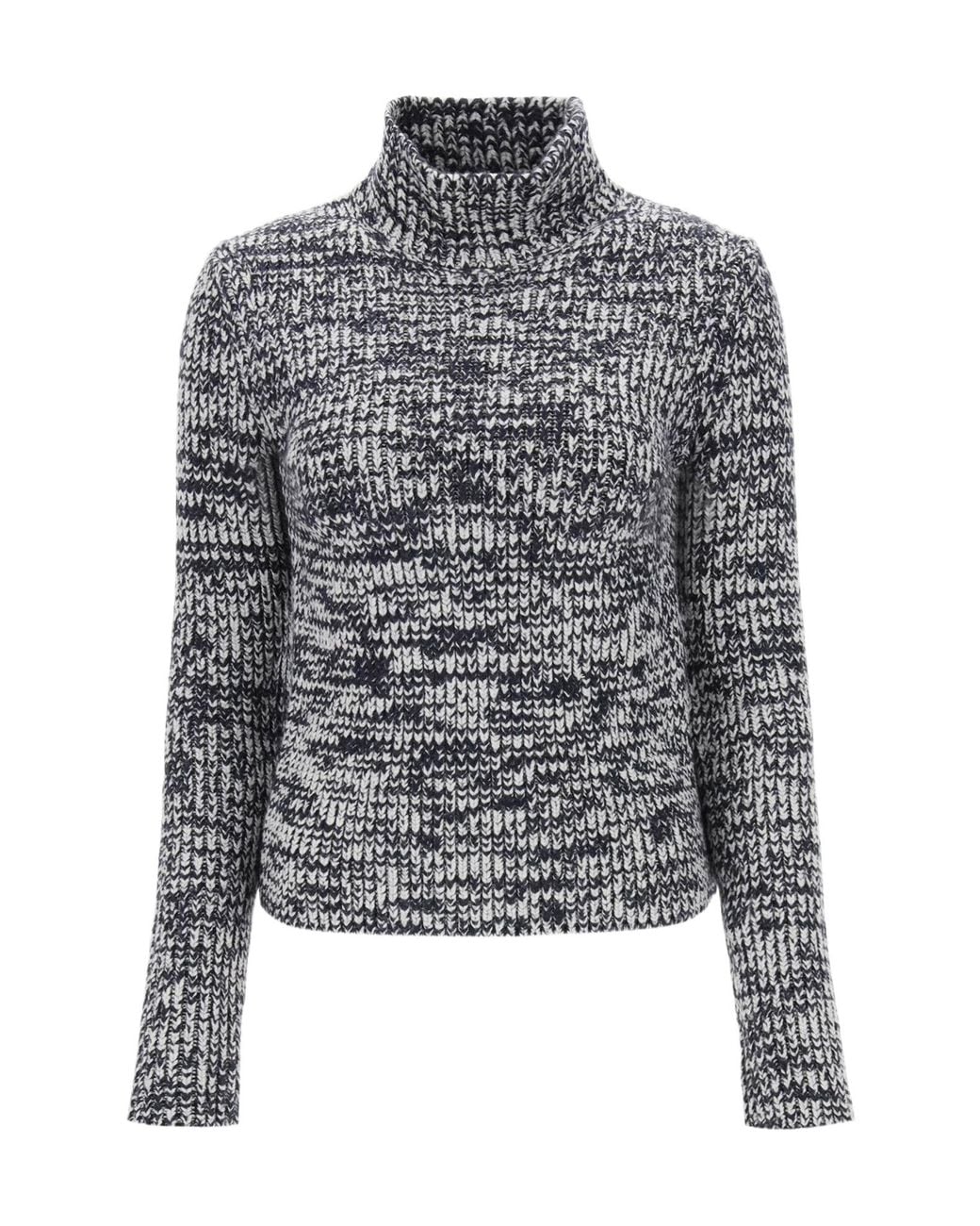 Tom Ford Gray Wool Blend Turtleneck Sweater