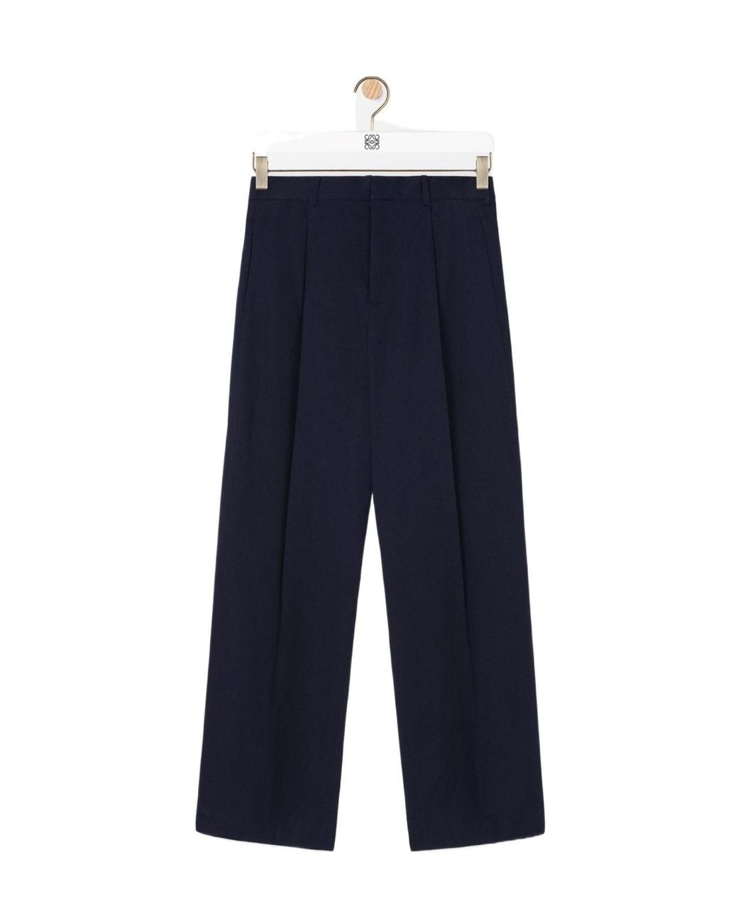 Loewe Blue Wide-Leg Trousers for men