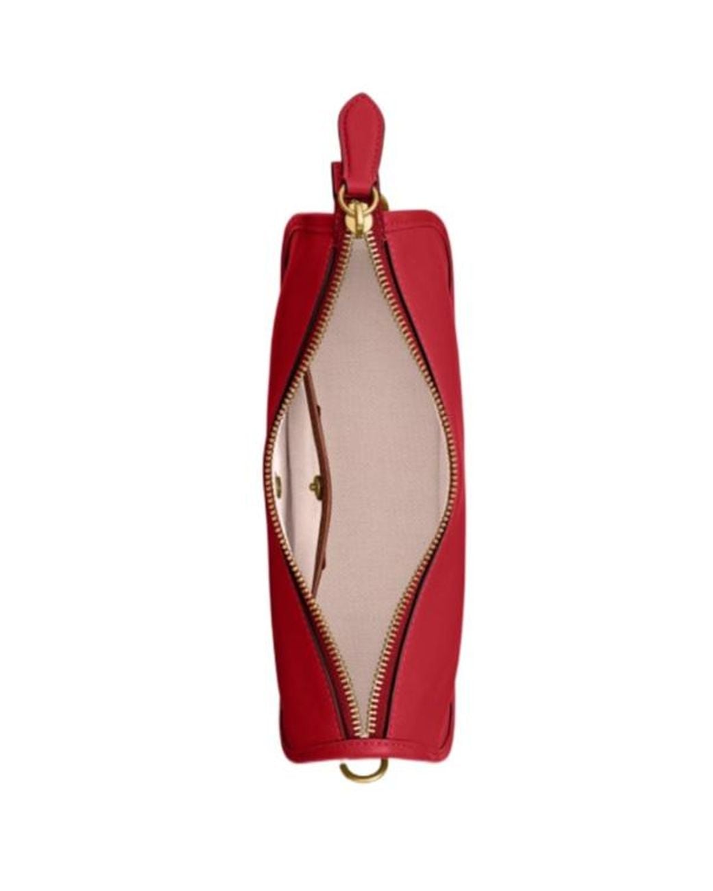 COACH Red Waverly Shoulder Bag