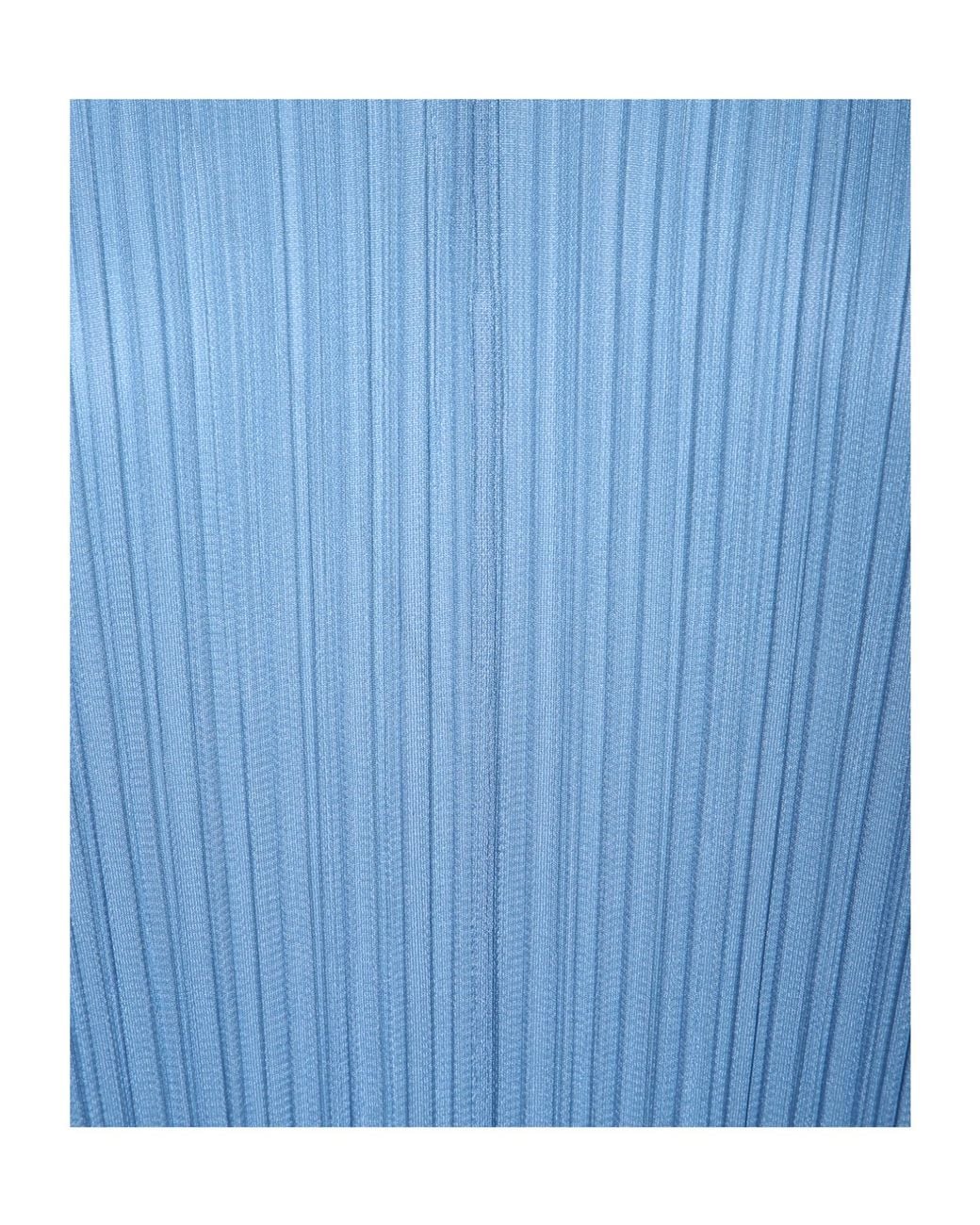 Pleats Please Issey Miyake Blue Monthly Colors: January Midi Dress