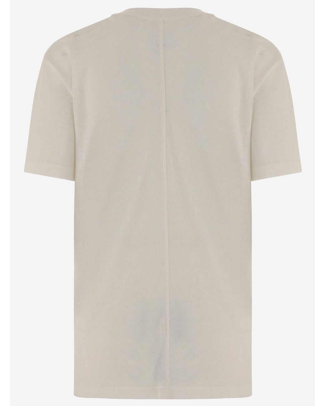 The Row White Serata Crew Neck T-Shirt