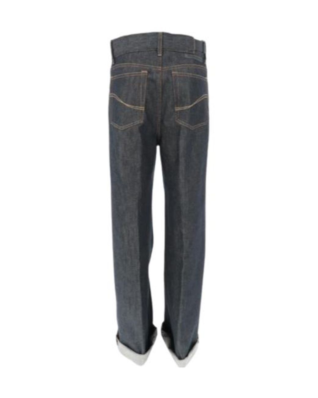 Stella McCartney Gray Belt Jeans