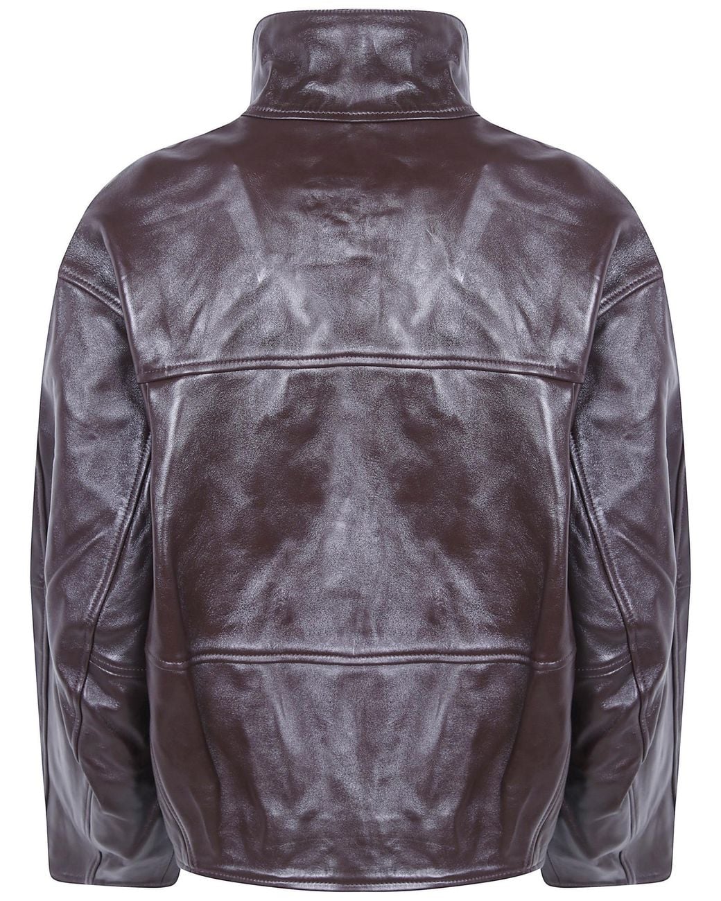 Soeur Purple 'Gamma' Soft Leather Jacket
