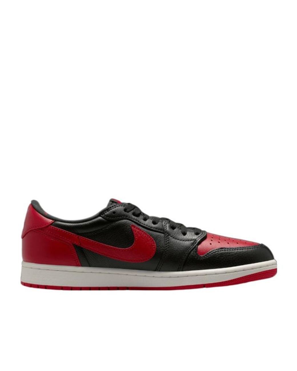 Nike Red Air Jordan 1 Retro Low Og Lace-Up Sneakers for men